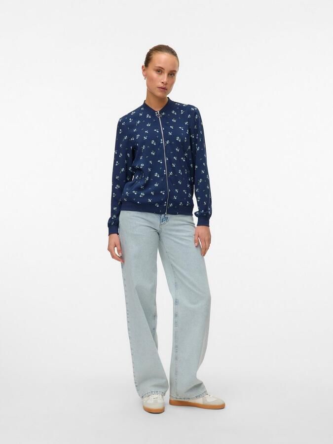 Vero Moda Blouson VMCOCO L S BOMBER AOP WVN NOOS - Foto 5