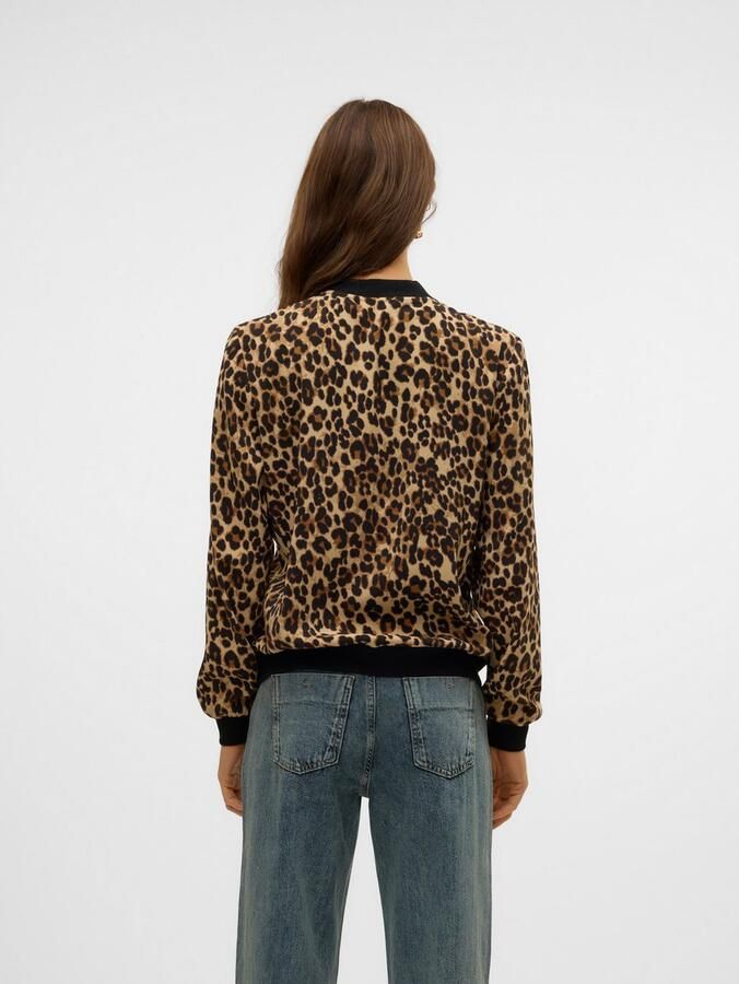 Vero Moda Regular fit blouson met all-over motief model 'COCO' - Foto 4