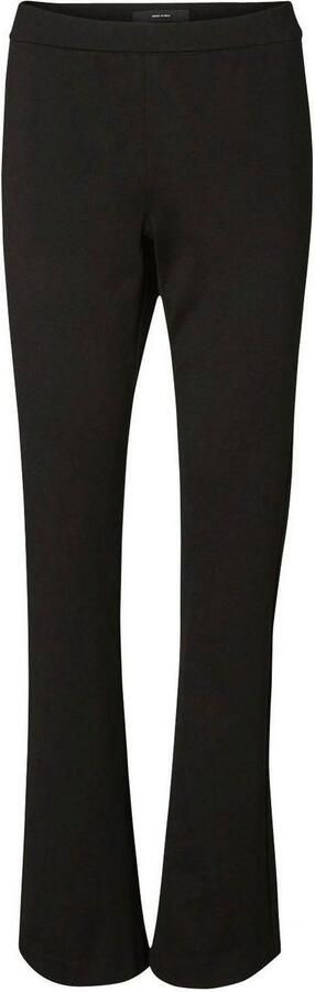 Vero Moda Vmkamma NW Flared Jersey Broek Black Dames - Foto 3