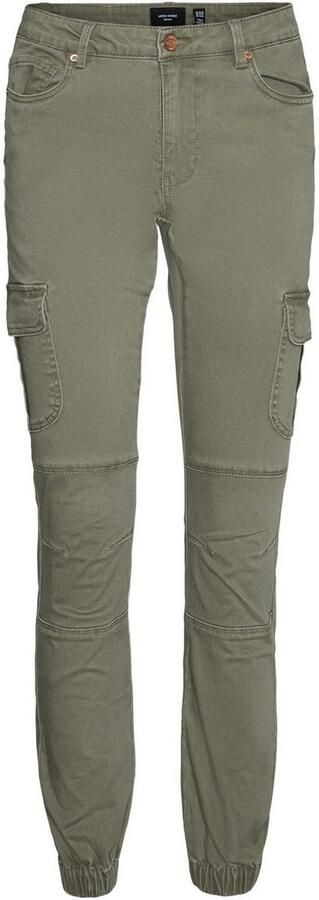 Vero Moda Cargobroek VMIVY MR ANKLE CARGO PANTS NOOS