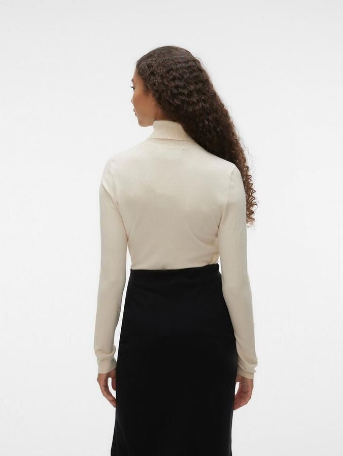 Vero Moda Coltrui VMHAPPINESS LS ROLLNK PULLOVE GA BOO REP - Foto 2