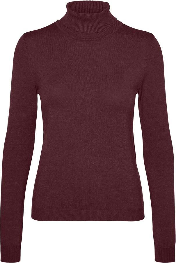 Vero Moda Coltrui VMHAPPINESS LS ROLLNK PULLOVE GA BOO REP