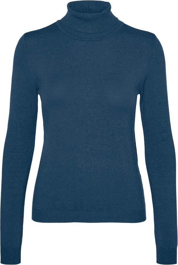 Vero Moda Coltrui VMHAPPINESS LS ROLLNK PULLOVE GA BOO REP