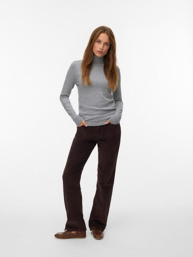 Vero Moda Coltrui VMHAPPINESS LS ROLLNK PULLOVE GA NOOS - Foto 4