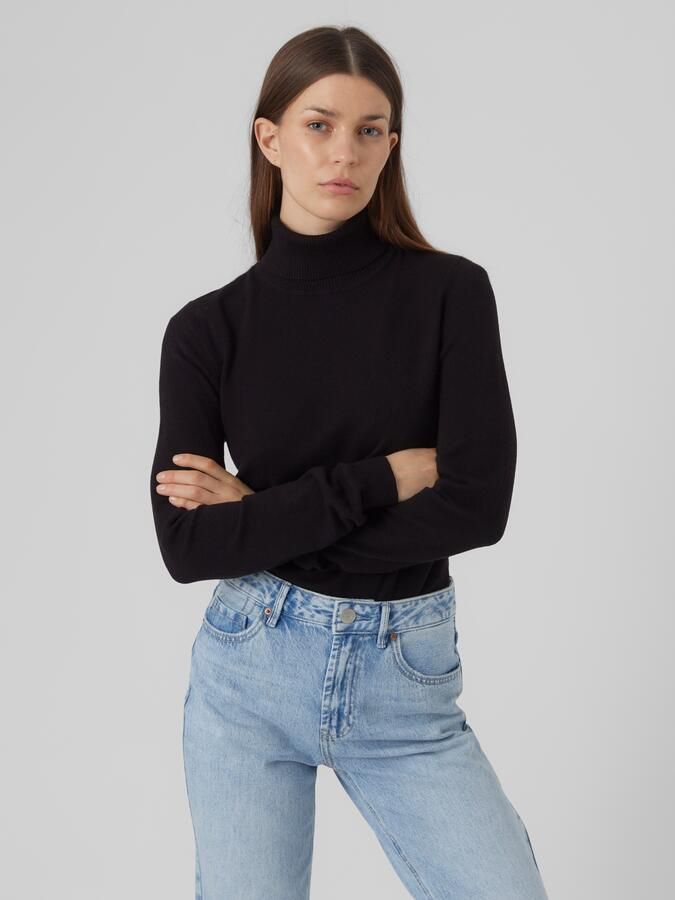 Vero Moda Coltrui VMHAPPINESS LS ROLLNK PULLOVE GA NOOS - Foto 8