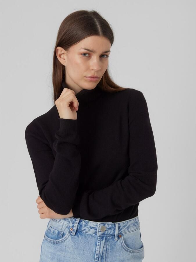 Vero Moda Coltrui VMHAPPINESS LS ROLLNK PULLOVE GA NOOS - Foto 6