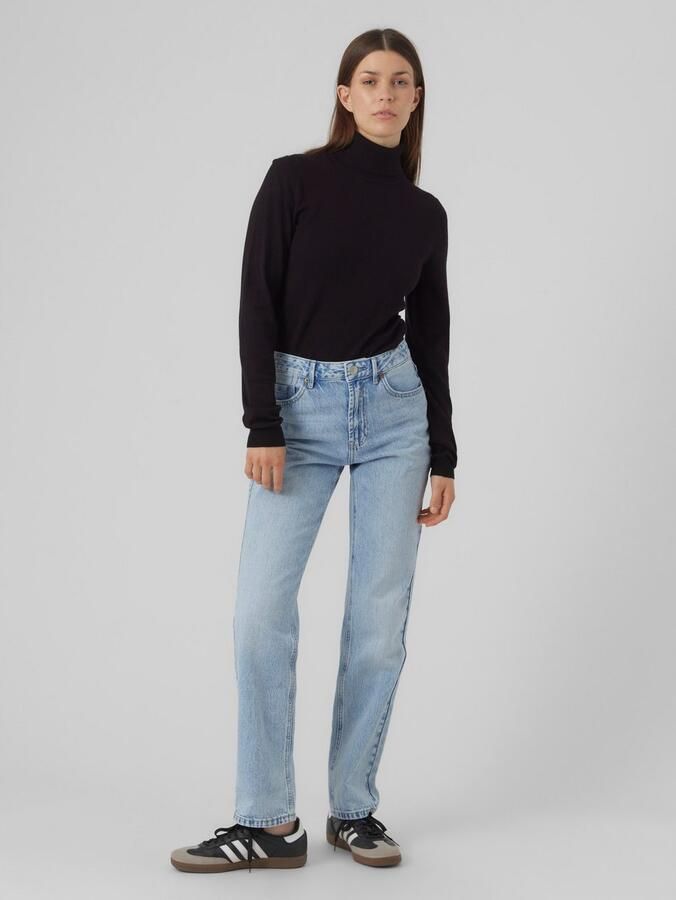 Vero Moda Coltrui VMHAPPINESS LS ROLLNK PULLOVE GA NOOS - Foto 3