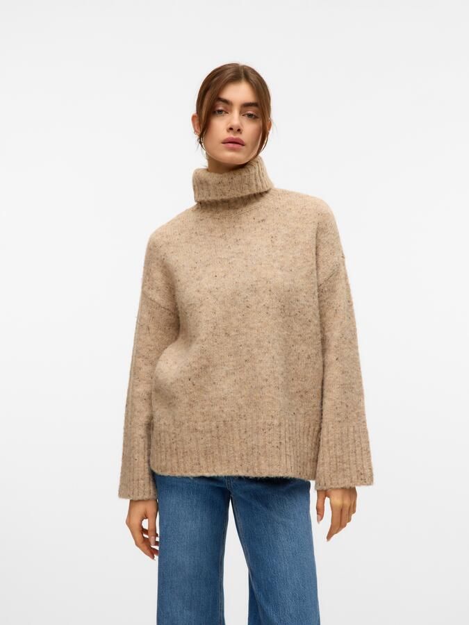 Vero Moda Coltrui VMINGRID LS ROLL NECK PULLOVER BOO - Foto 6
