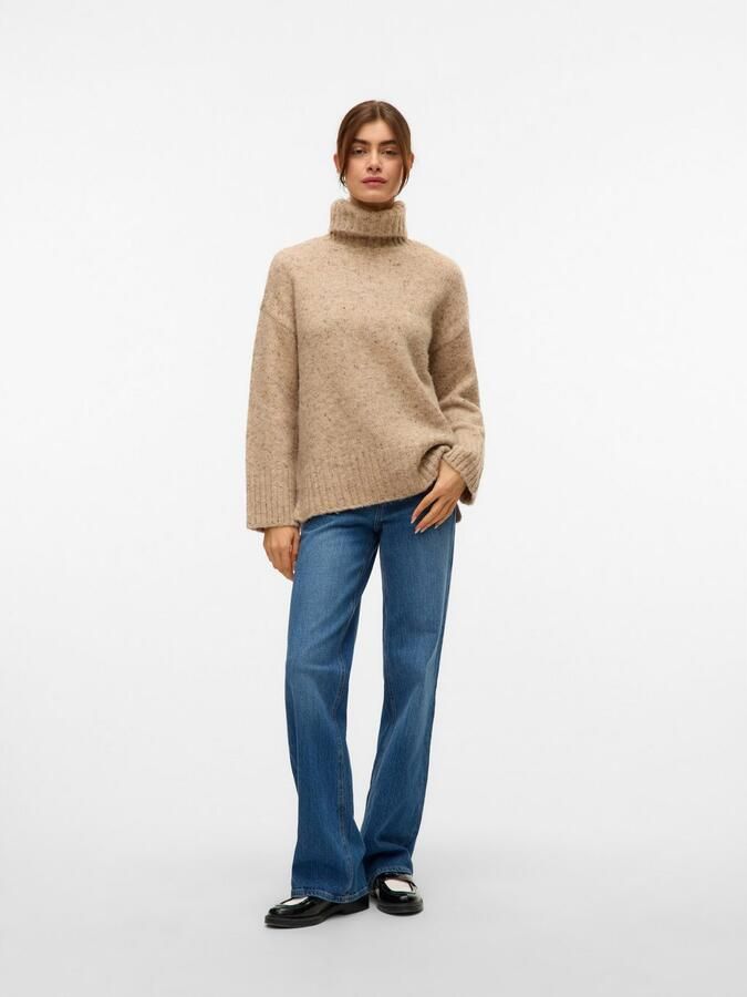 Vero Moda Coltrui VMINGRID LS ROLL NECK PULLOVER BOO - Foto 5