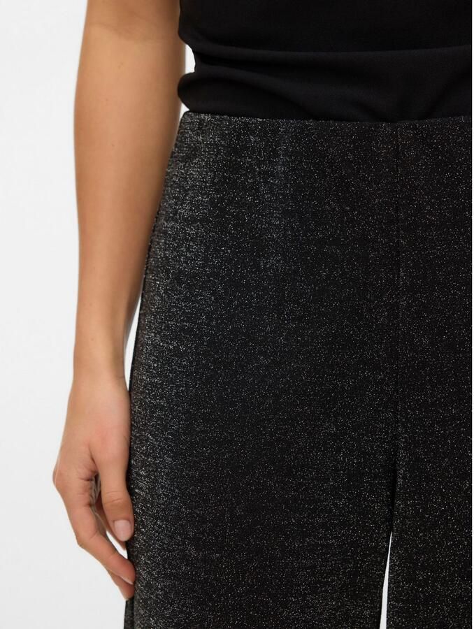 Vero Moda Wide leg broek met elastische band model 'BERLIN'