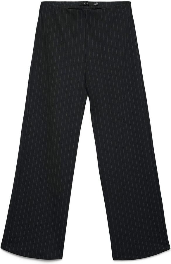 Vero Moda Relaxed fit wide leg stoffen broek met ruime pijpen model 'BERLIN' - Foto 5