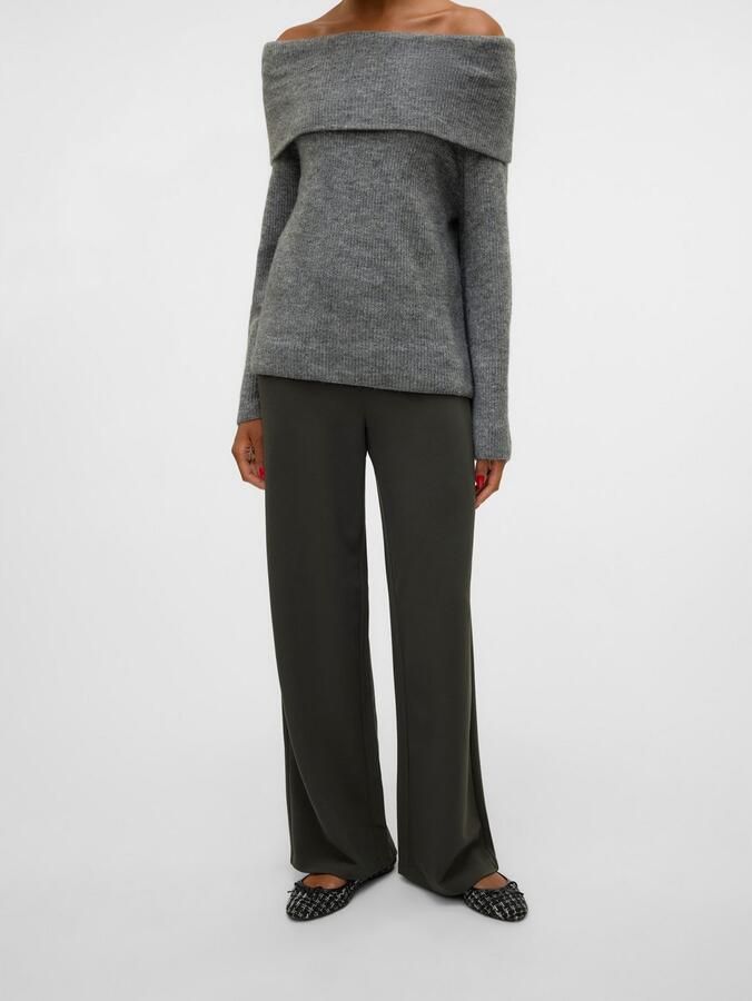 Vero Moda Comfortbroek VMBERLIN ZAMIRA MW WIDE PANT NOOS - Foto 3