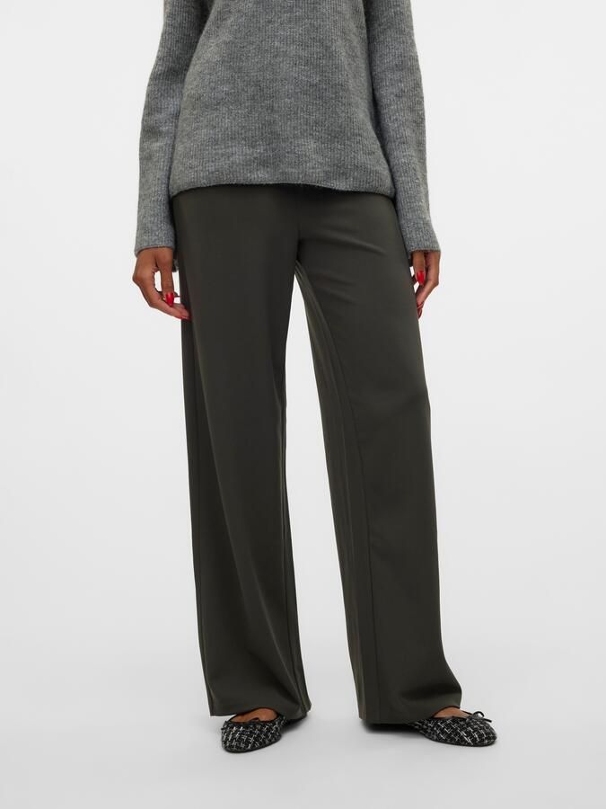 Vero Moda Comfortbroek VMBERLIN ZAMIRA MW WIDE PANT NOOS - Foto 6