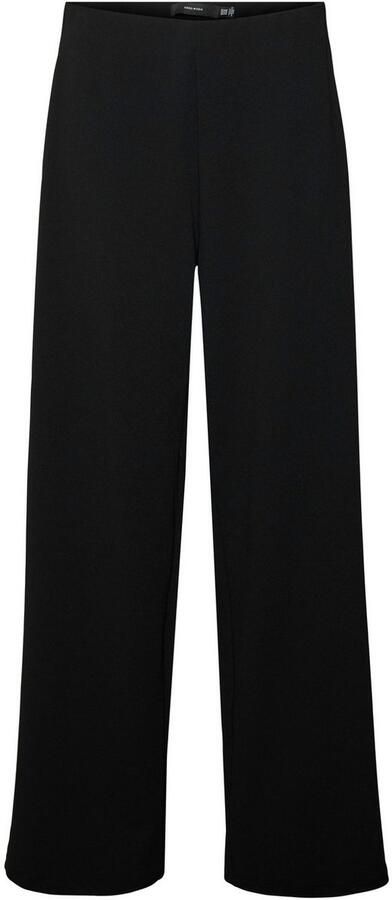 Vero Moda Regular fit wijde broek met elastische band model 'BERLIN' - Foto 5