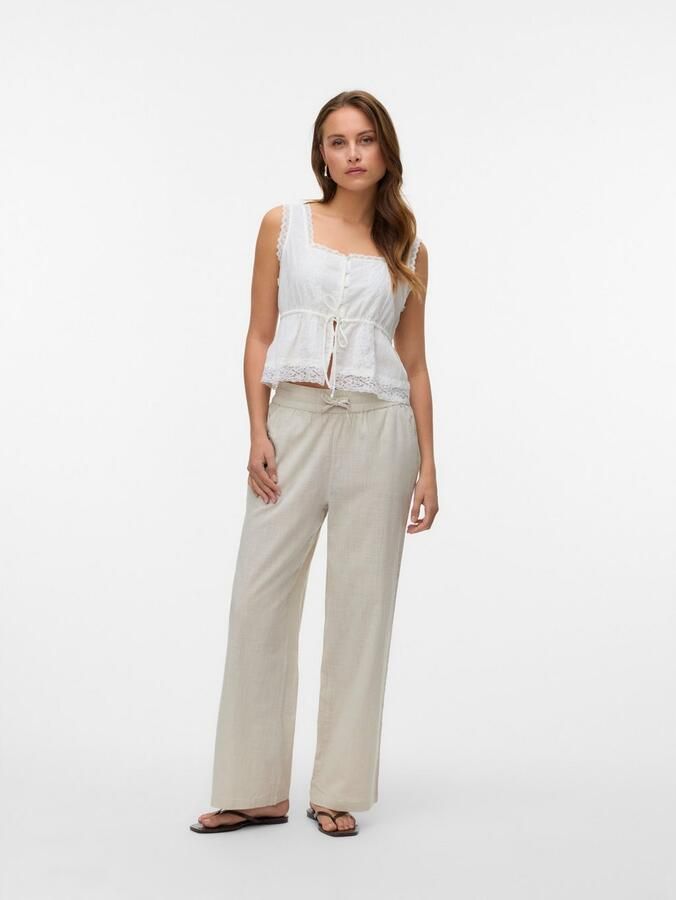 Vero Moda Comfortbroek VMCAIA MW WIDE PANT WVN NOOS - Foto 2