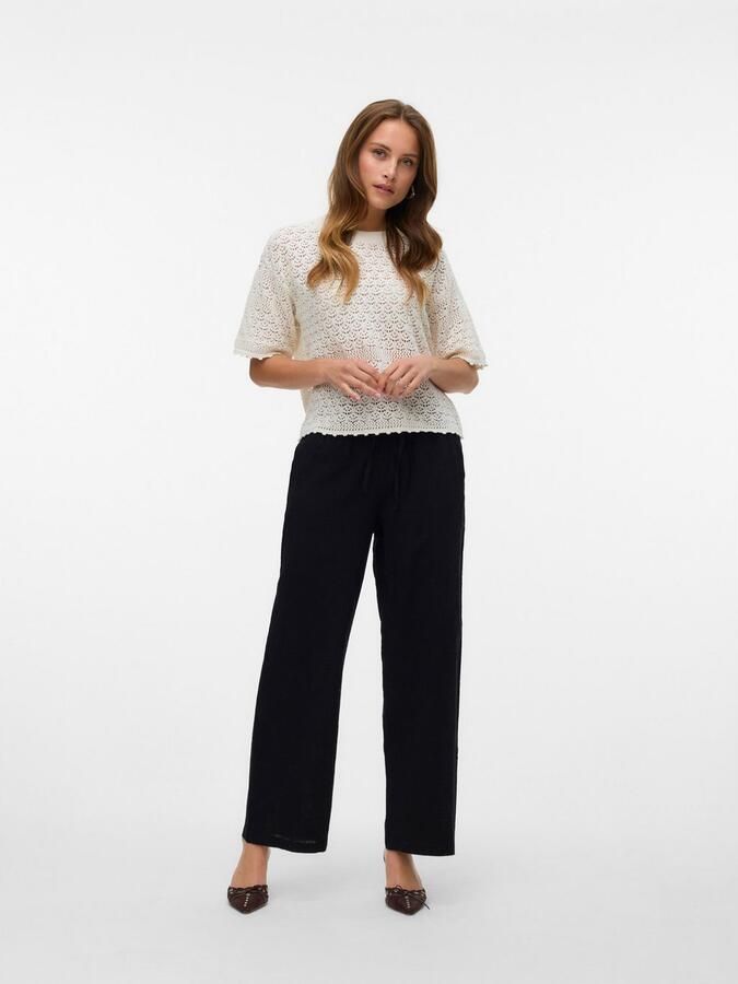 Vero Moda Comfortbroek VMCAIA MW WIDE PANT WVN NOOS - Foto 4