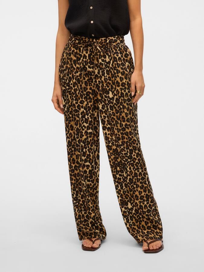 Vero Moda Comfortbroek VMJESMILO HW WIDE PANTS WVN NOOS - Foto 6