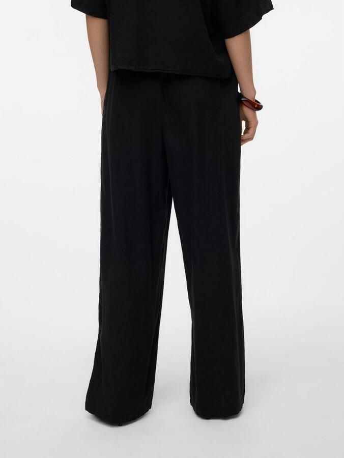 Vero Moda Comfortbroek VMLINN LINEN PANTS WVN NOOS - Foto 6