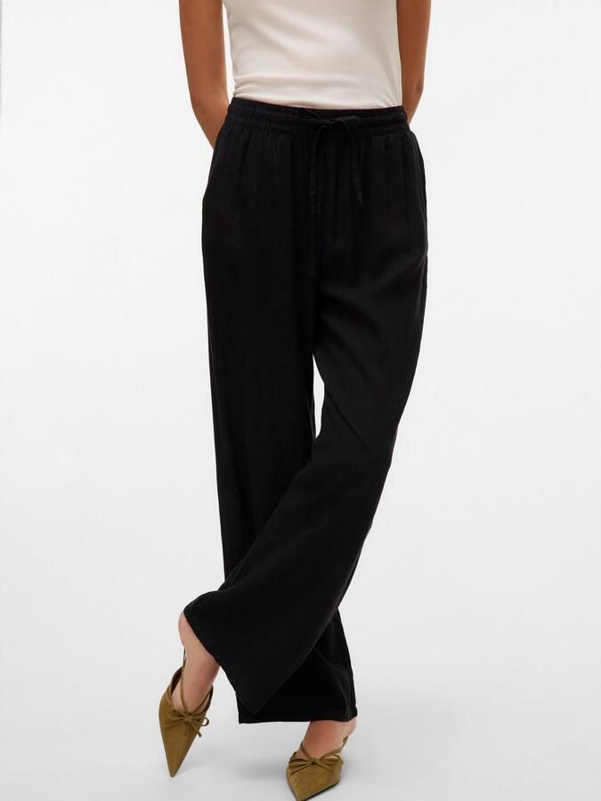 Vero Moda Comfortbroek VMLINN LINEN PANTS WVN NOOS - Foto 9