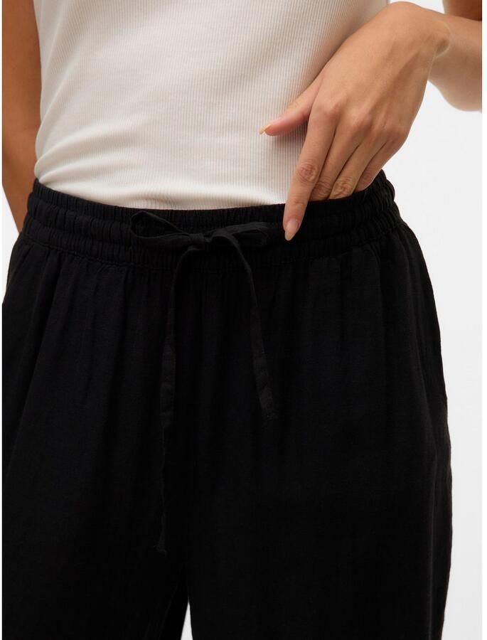 Vero Moda Comfortbroek VMLINN LINEN PANTS WVN NOOS