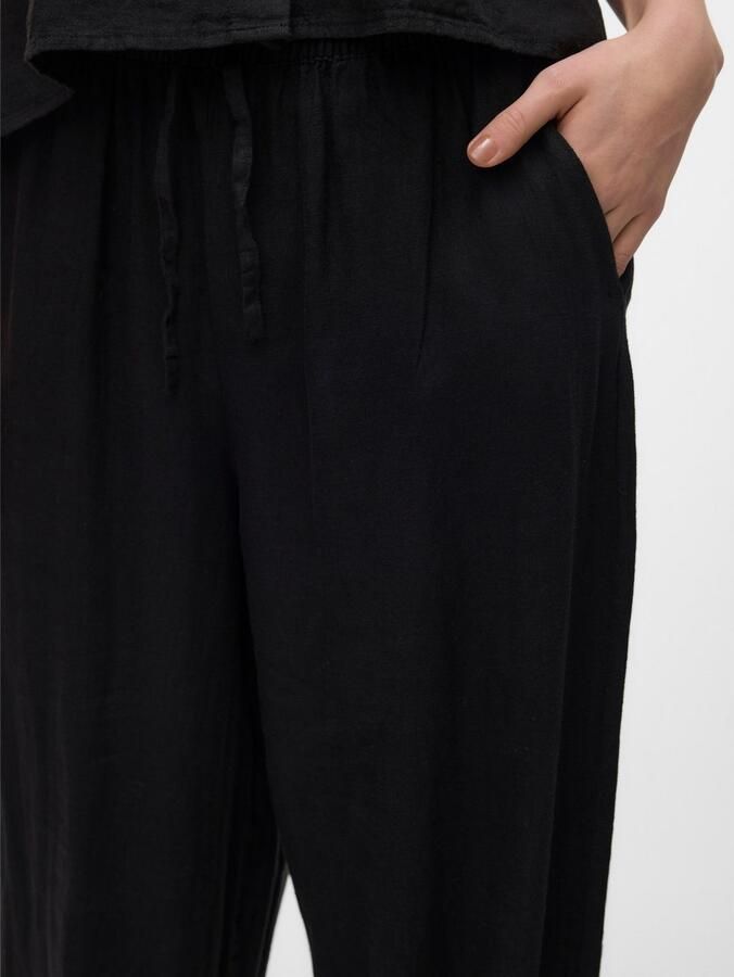 Vero Moda Comfortbroek VMLINN LINEN PANTS WVN NOOS - Foto 7