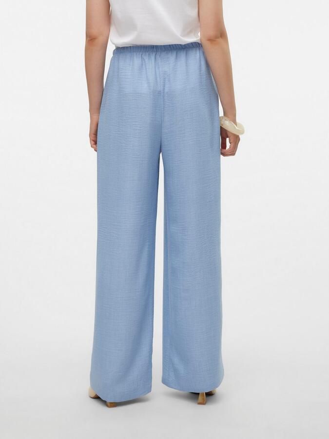 Vero Moda Comfortbroek VMMELANEY HW LOOSE PANT WVN GA NOOS - Foto 3