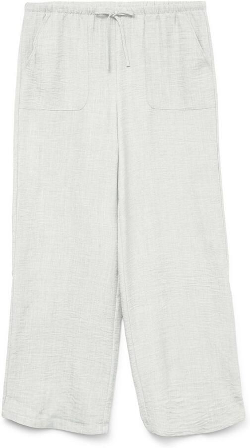 Vero Moda Comfortbroek VMMELANEY HW LOOSE PANT WVN GA NOOS - Foto 5