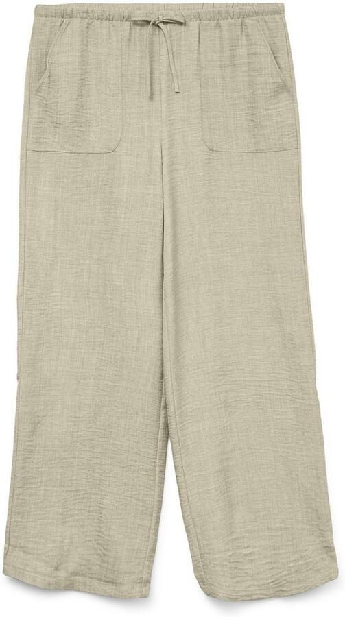 Vero Moda Comfortbroek VMMELANEY HW LOOSE PANT WVN GA NOOS - Foto 5