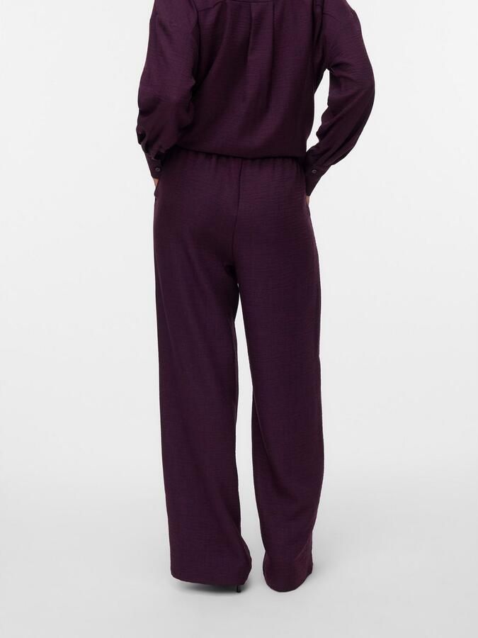Vero Moda Comfortbroek VMMELANEY HW LOOSE PANT WVN GA NOOS - Foto 3