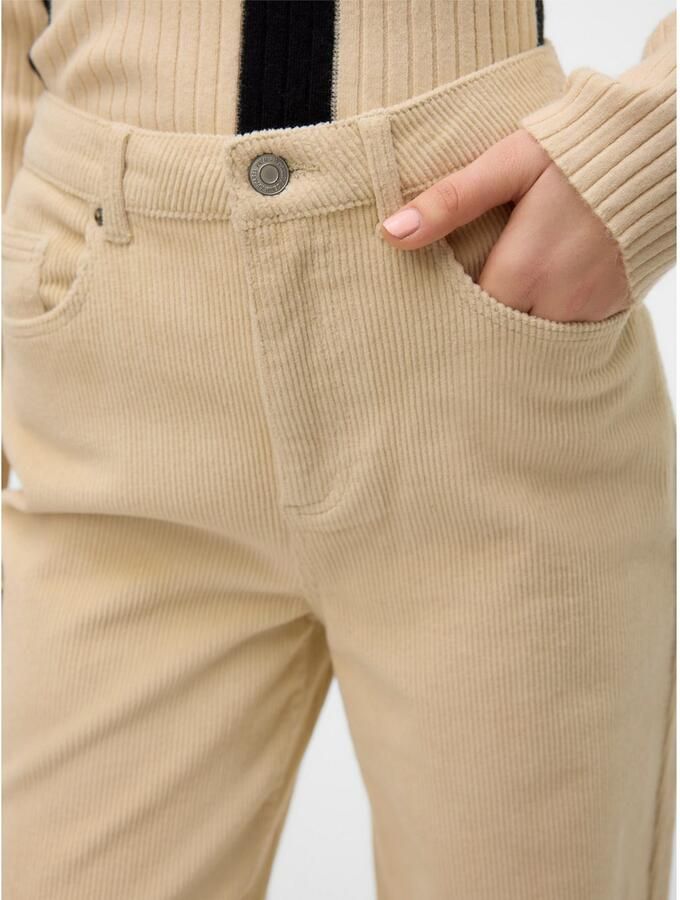 Vero Moda Cordbroek VMTESSA HR WIDE CORDUROY PANTS GA NOOS