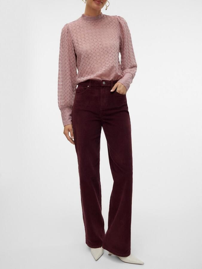 Vero Moda Cordbroek VMTESSA HR WIDE CORDUROY PANTS GA NOOS - Foto 2