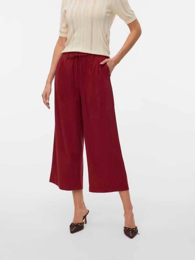 Vero Moda Culotte VMTANYA HW 7 8 WIDE PANTS - Foto 4
