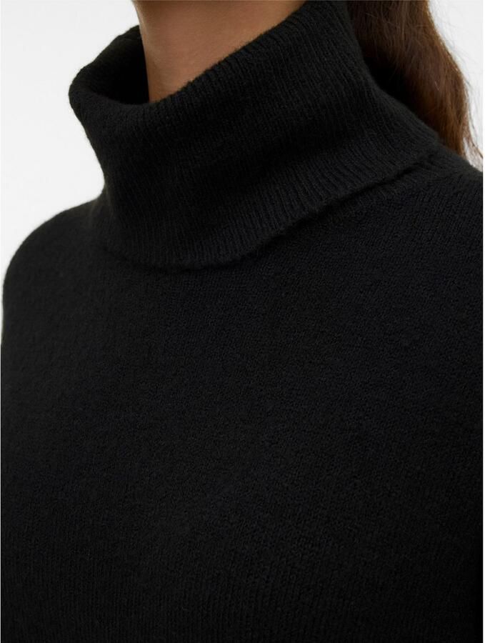 Vero Moda Gebreide jurk VMAQUARIUS LS ROLLNECK SHORT DRESS BF