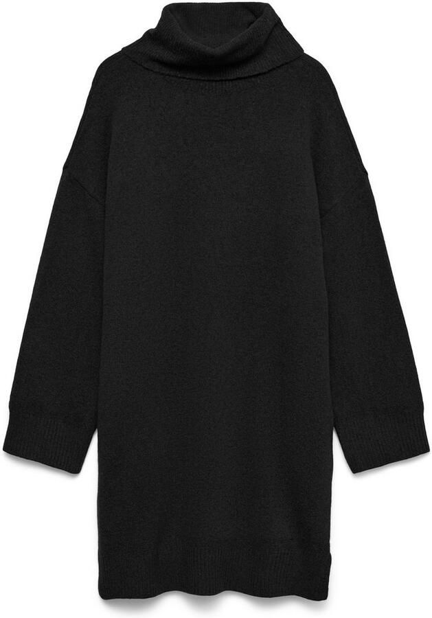 Vero Moda Gebreide jurk VMAQUARIUS LS ROLLNECK SHORT DRESS BF - Foto 4