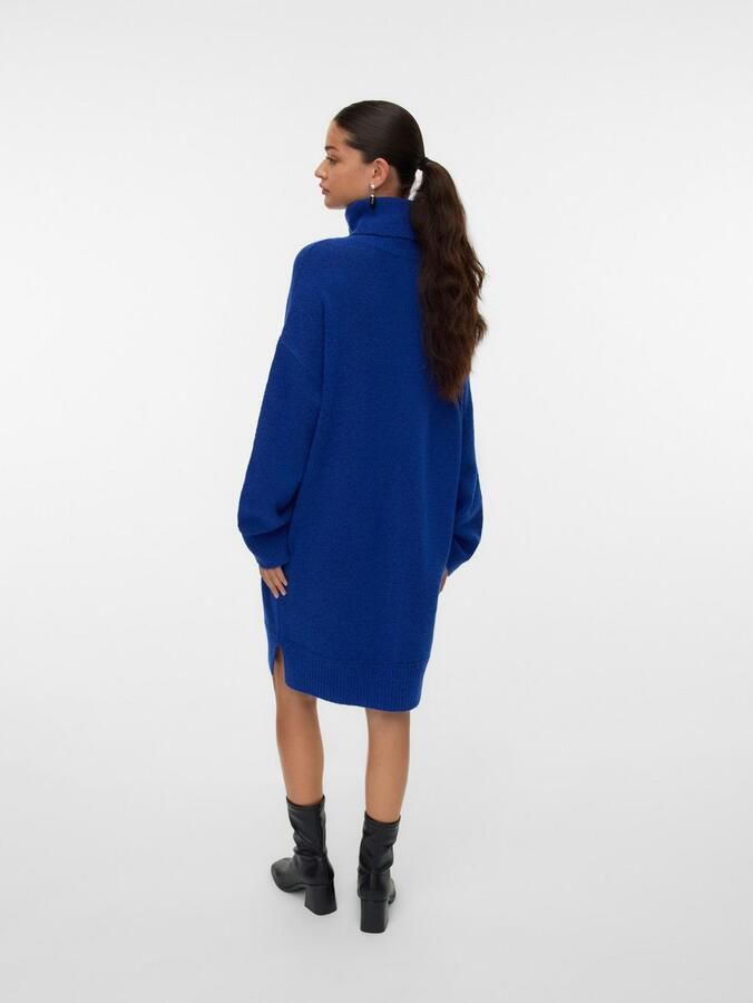 Vero Moda Gebreide jurk VMAQUARIUS LS ROLLNECK SHORT DRESS BF - Foto 2