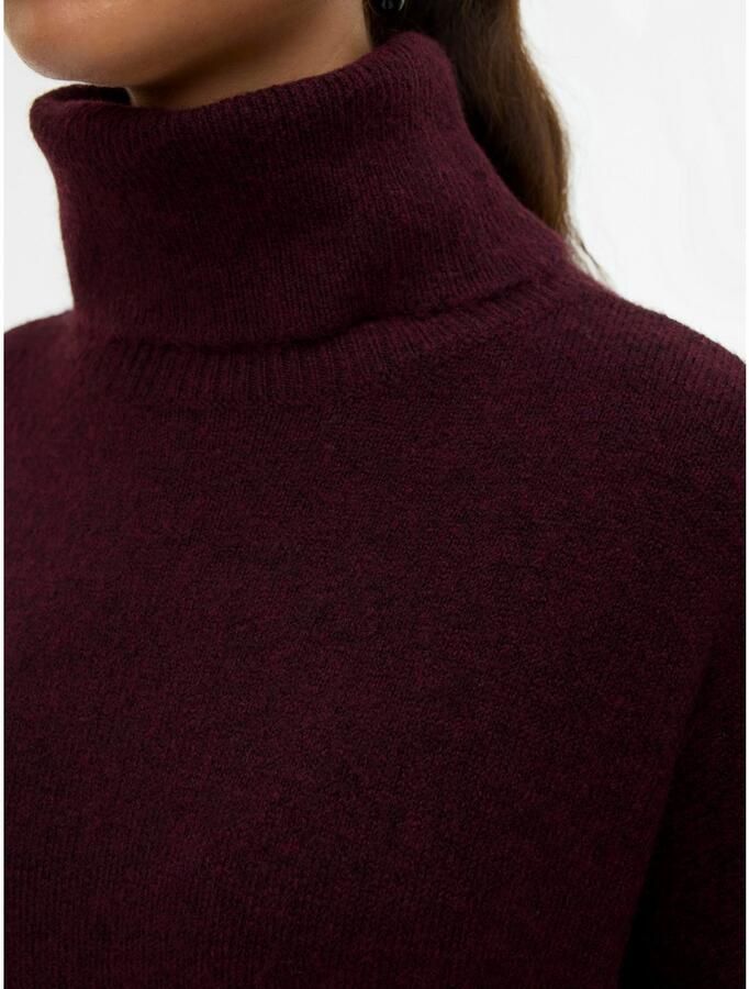 Vero Moda Gebreide jurk VMAQUARIUS LS ROLLNECK SHORT DRESS BF