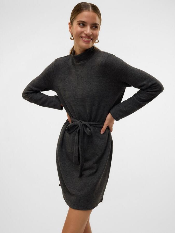 Vero Moda Gebreide mini-jurk van zachte materiaalmix model 'BELLA' - Foto 3