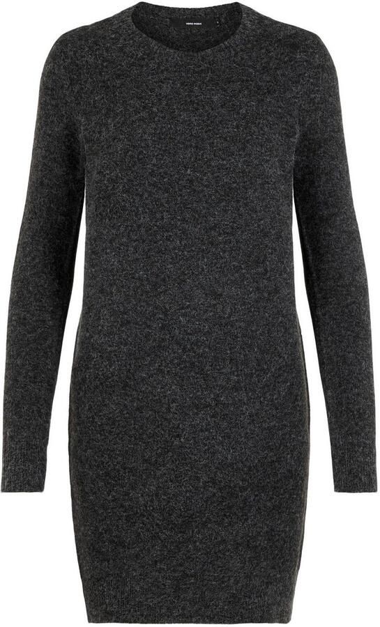 Vero Moda Flatteuze gebreide jurk met ronde hals model 'DOFFY' - Foto 5