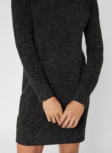 Vero Moda Flatteuze gebreide jurk met ronde hals model 'DOFFY' - Foto 4