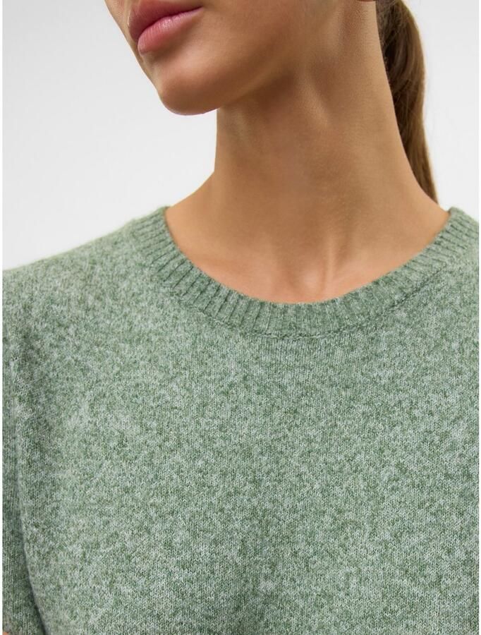 Vero Moda Flatteuze gebreide jurk met ronde hals model 'DOFFY'