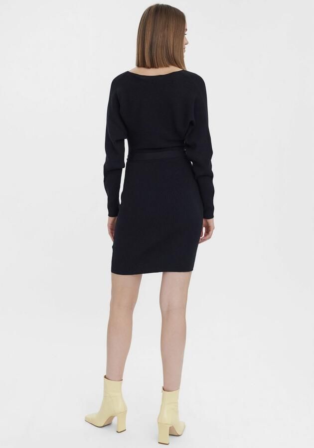 Vero Moda Getailleerde gebreide jurk van viscosemix model 'HOLLYREM' - Foto 3