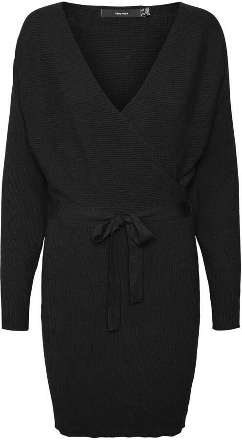 Vero Moda Getailleerde gebreide jurk van viscosemix model 'HOLLYREM' - Foto 4