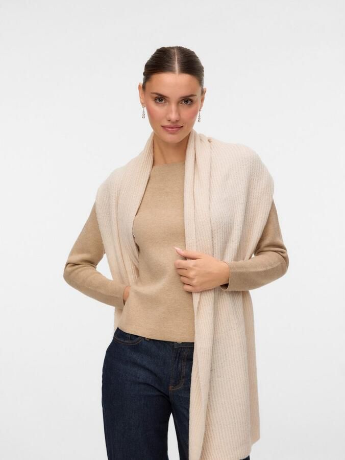 Vero Moda Gebreide sjaal VMGILA RIB SCARF NOOS