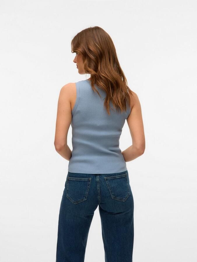 Vero Moda Gebreide top VMPOPPY SL SQUARE NECK TOP VMA NOOS - Foto 3