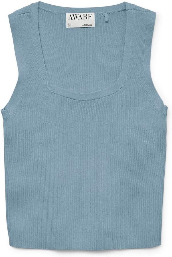 Vero Moda Gebreide top VMPOPPY SL SQUARE NECK TOP VMA NOOS - Foto 5