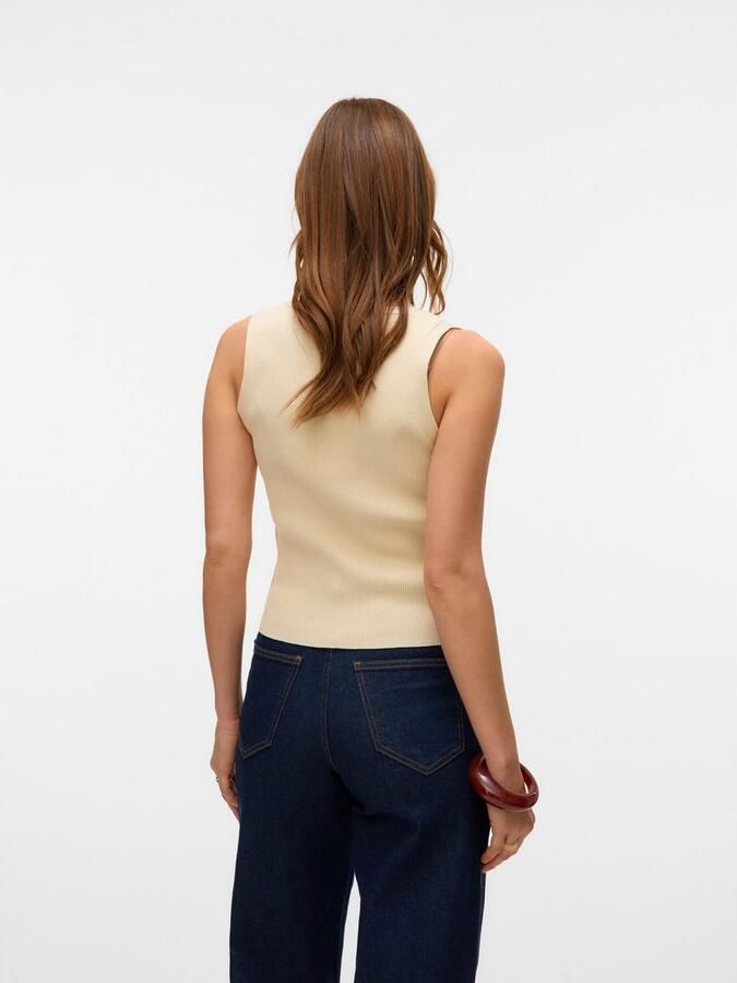 Vero Moda Gebreide top VMPOPPY SL SQUARE NECK TOP VMA NOOS - Foto 4