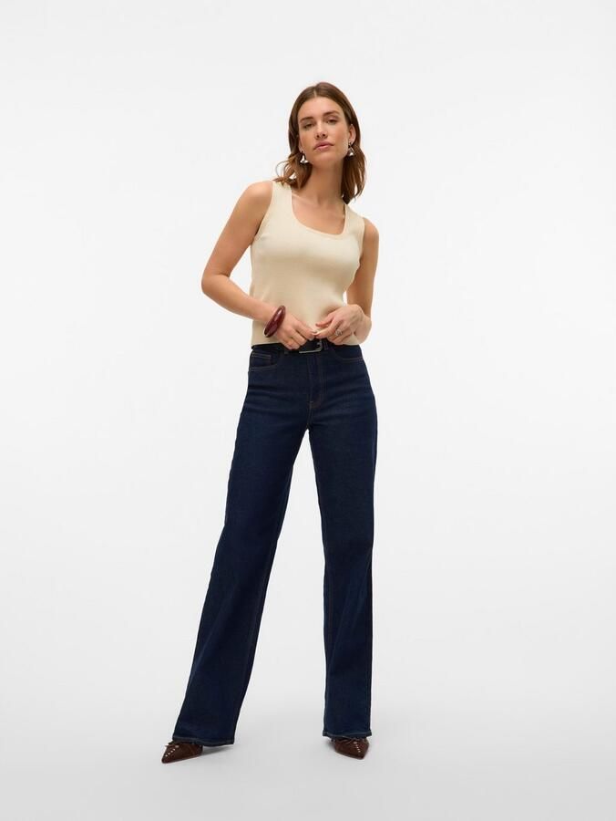 Vero Moda Gebreide top VMPOPPY SL SQUARE NECK TOP VMA NOOS - Foto 2