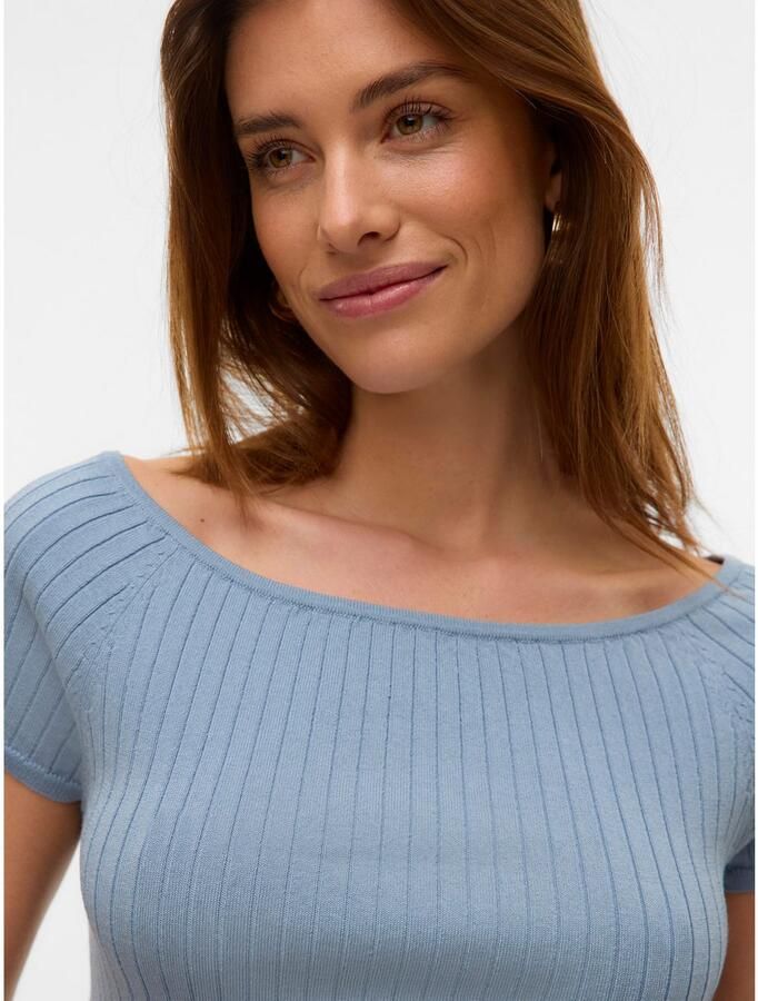 Vero Moda Gebreide top VMPOPPY SS OFF SHOULDER TOP VMA NOOS - Foto 2
