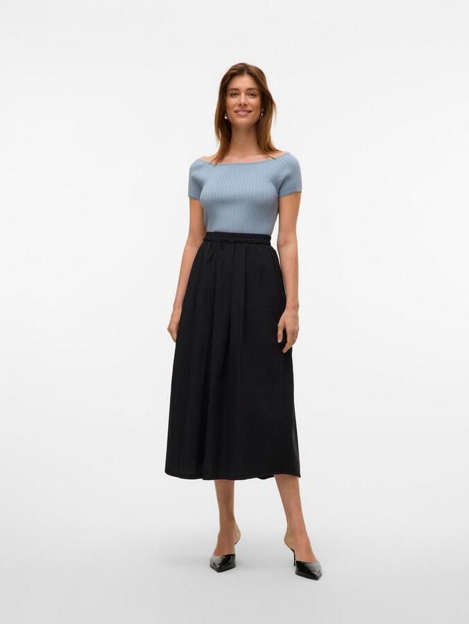 Vero Moda Gebreide top VMPOPPY SS OFF SHOULDER TOP VMA NOOS - Foto 5