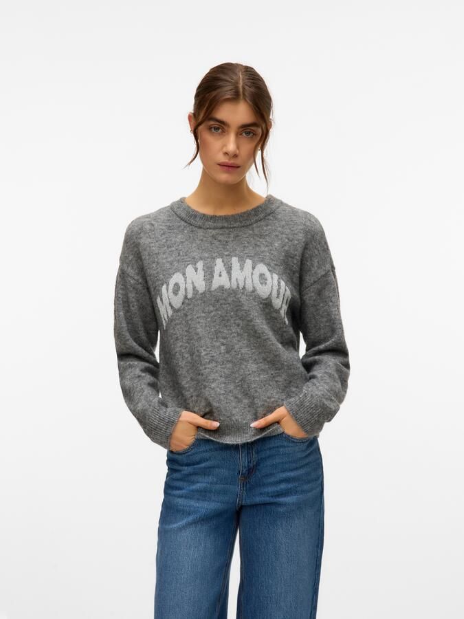 Vero Moda Regular fit gebreide pullover met viscose model 'AMOREMIO' - Foto 5